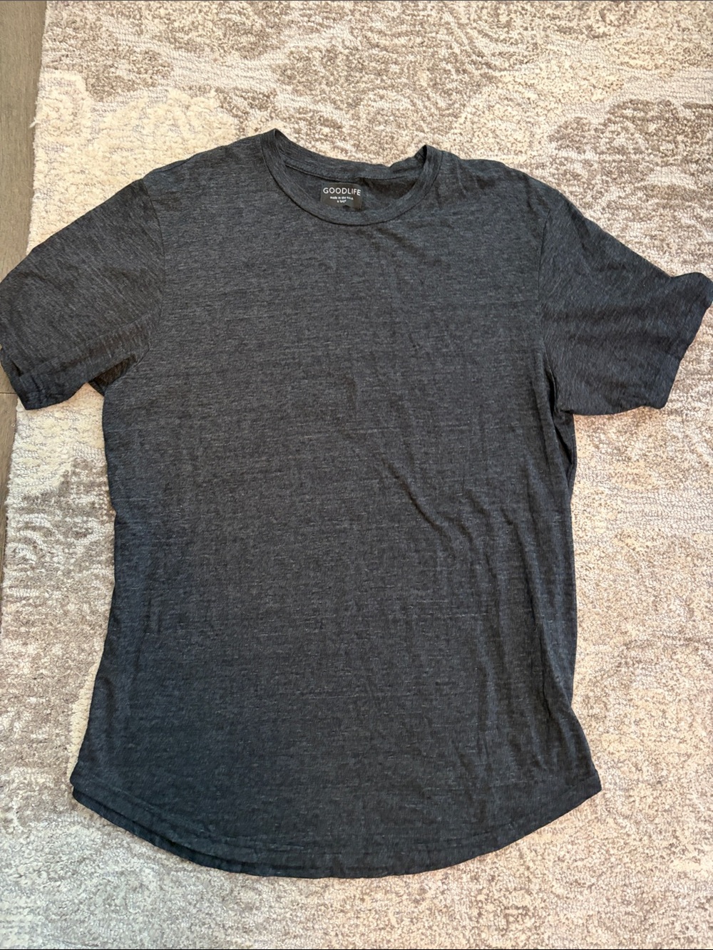 Goodlife Men’s Heather Charcoal Short Sleeve Crew Tee